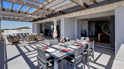 spacious terrace