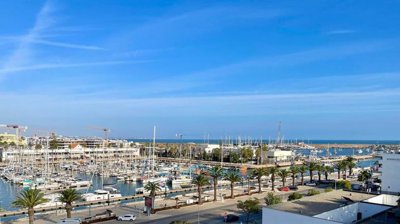 marina views from the roof terrace