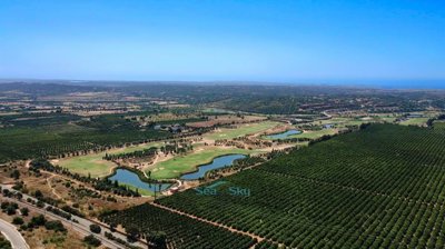 close to golf course