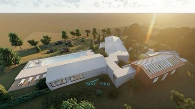 connected to existing old farmhouse