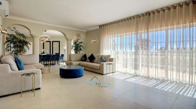 spacious living room