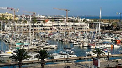 marina views from the roof terrace