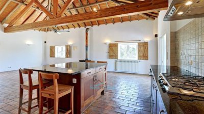 open-plan living room