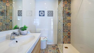 bathroom with walk-in shower