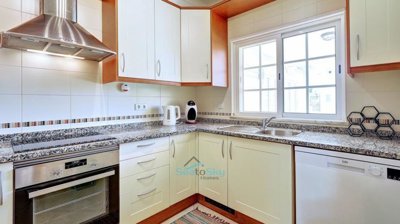 kitchen with window to front garden