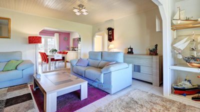 lounge and dining area
