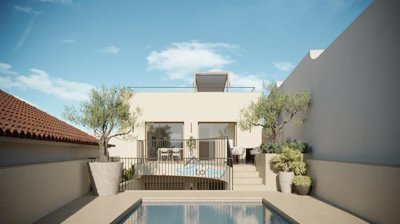 proposed garden with pool