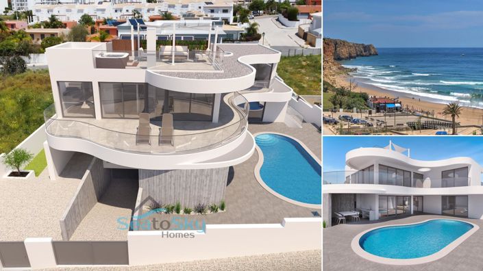 Magnificent Villa Under Construction Close to Porto Do Mos Beach
