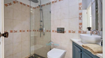 bathroom with walk-in shower