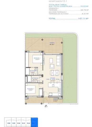 Image No.13-2 Bed Property for sale