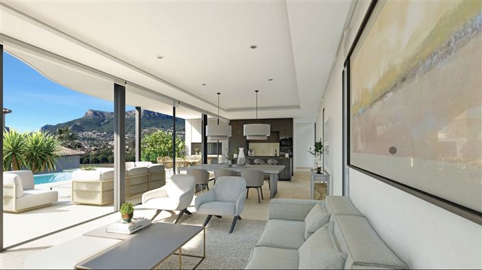 Image No.3-Villa de 4 chambres à vendre à Calpe