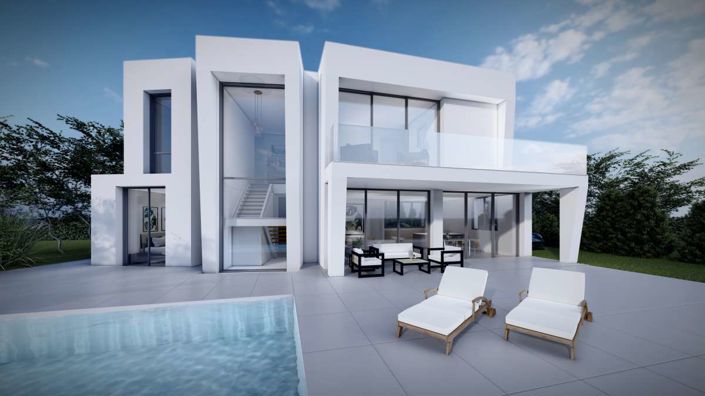 Image No.1-Villa de 4 chambres à vendre à Calpe