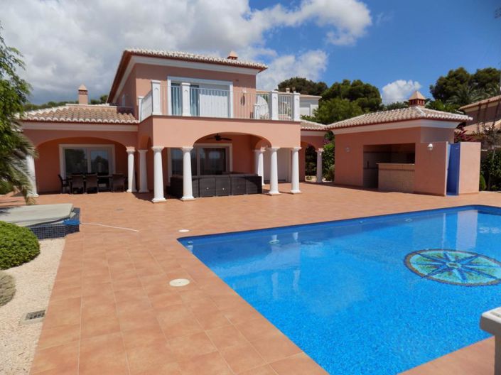 Image No.1-Villa de 4 chambres à vendre à Teulada