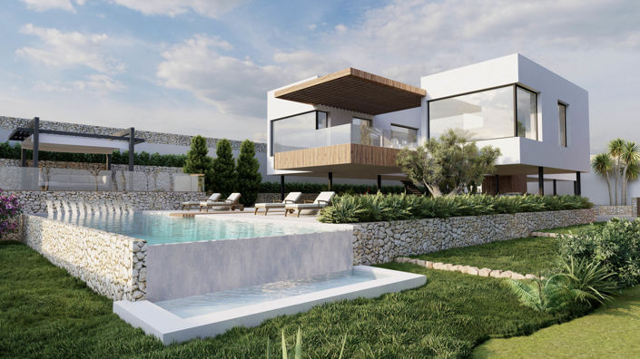 Image No.1-Villa de 4 chambres à vendre à Javea