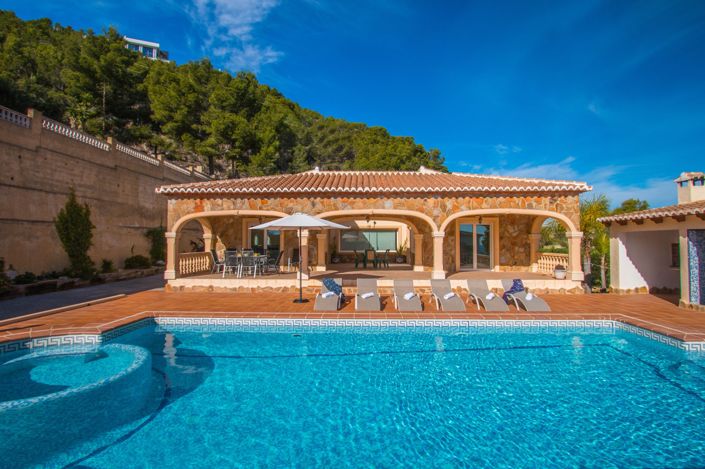 Image No.1-Villa de 4 chambres à vendre à Calpe