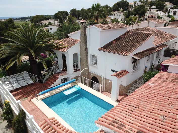 Image No.1-Villa de 3 chambres à vendre à Moraira