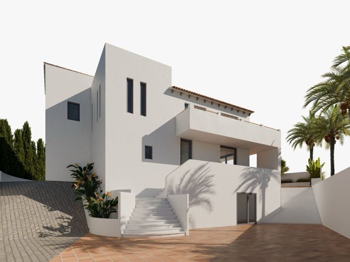 Image No.3-Villa de 4 chambres à vendre à Moraira