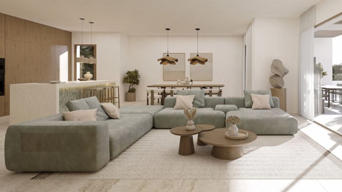 Image No.3-Villa de 4 chambres à vendre à Benissa