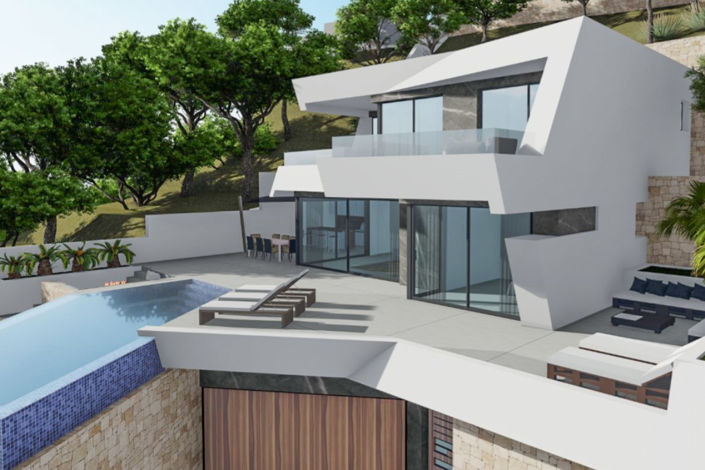 Image No.2-Villa de 4 chambres à vendre à Calpe