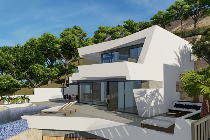 Image No.3-Villa de 4 chambres à vendre à Calpe