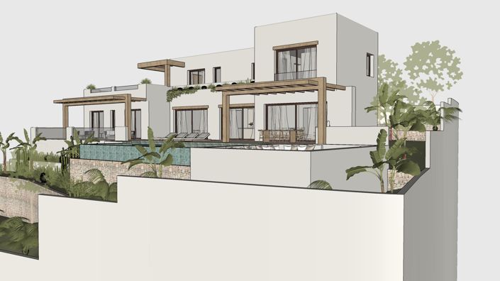 Image No.3-Villa de 4 chambres à vendre à Benissa