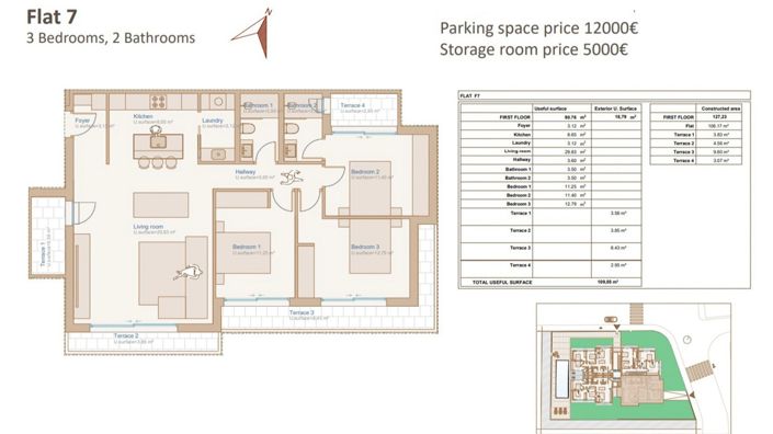 Image No.7-3 Bed Apartment for sale