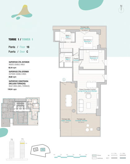 Image No.2-Apartamento con 2 dormitorios en venta