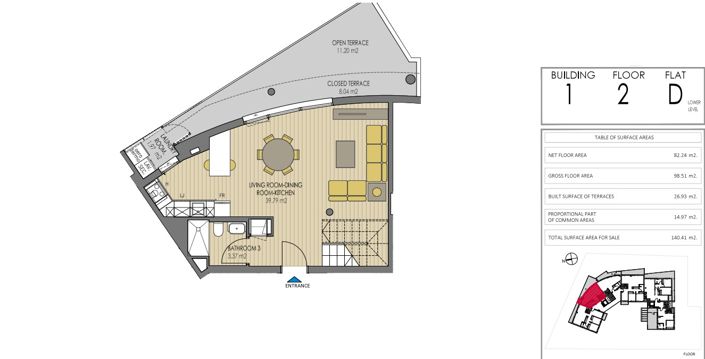 Image No.13-2 Bed Apartment for sale