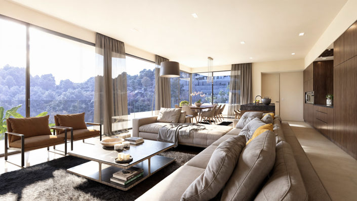 Image No.3-Villa de 4 chambres à vendre à Benissa