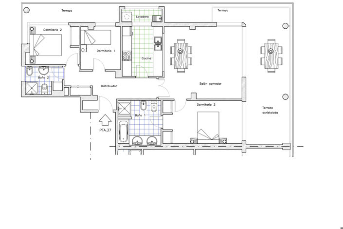Image No.47-3 Bed Apartment for sale