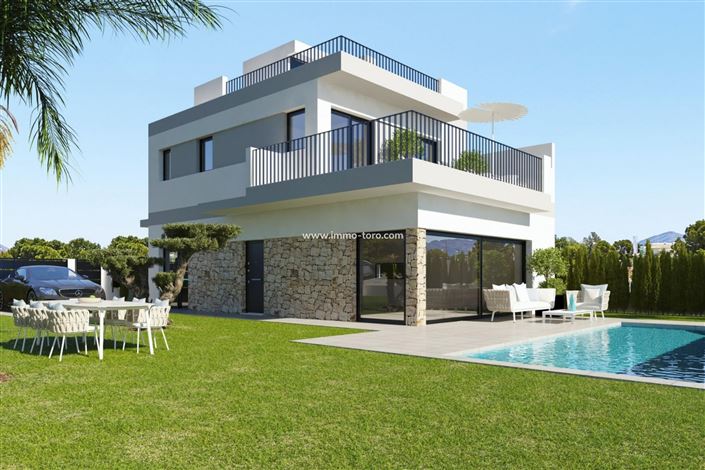 Image No.1-Villa de 3 chambres à vendre à San Miguel de Salinas