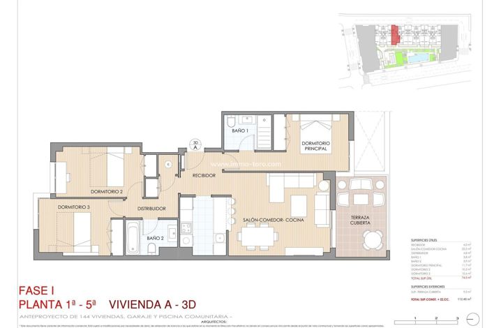 Image No.11-Apartamento con 3 dormitorios en venta
