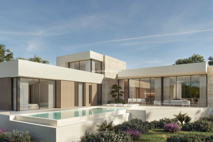 Image No.1-Villa de 4 chambres à vendre à Moraira