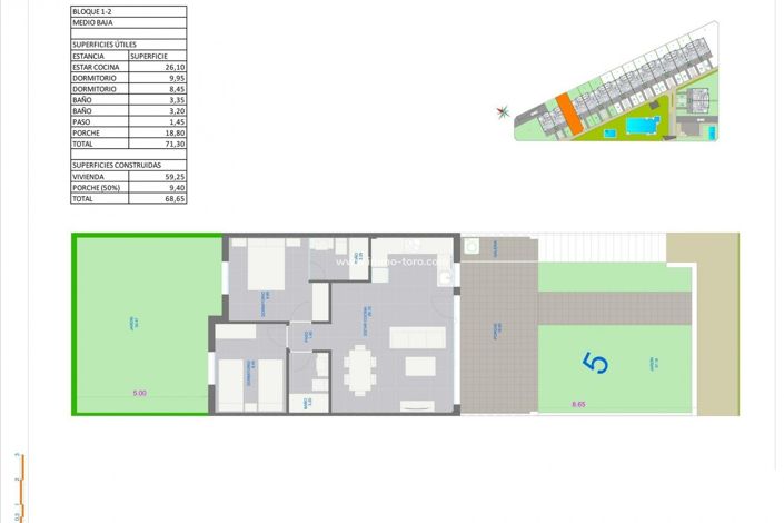 Image No.20-2 Bed Bungalow for sale