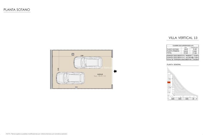Image No.15-Propriété de 2 chambres à vendre à San Juan De Los Terreros