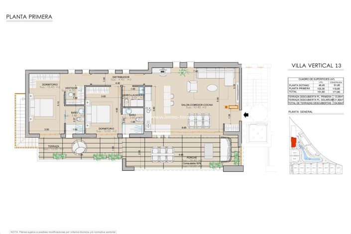 Image No.16-Propriété de 2 chambres à vendre à San Juan De Los Terreros