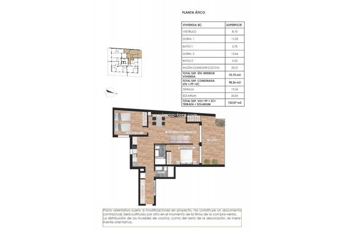 Image No.36-Penthouse de 2 chambres à vendre à Torrevieja