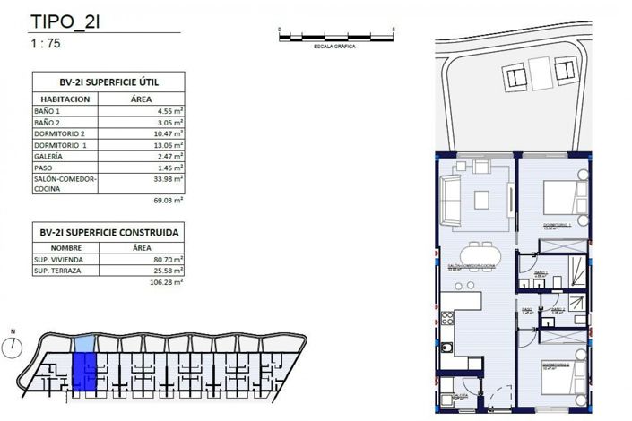 Image No.34-2 Bed Apartment for sale