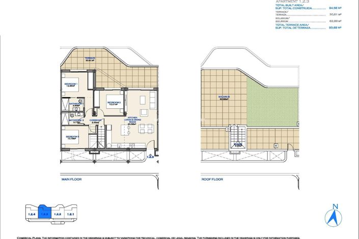 Image No.14-3 Bed Penthouse for sale