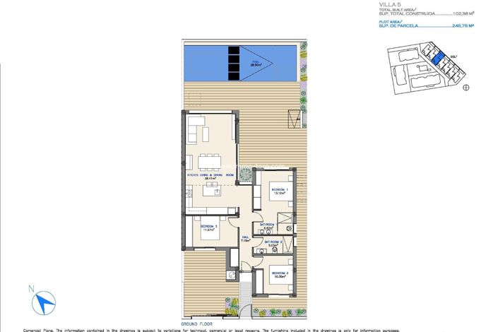 Image No.11-3 Bed Villa for sale