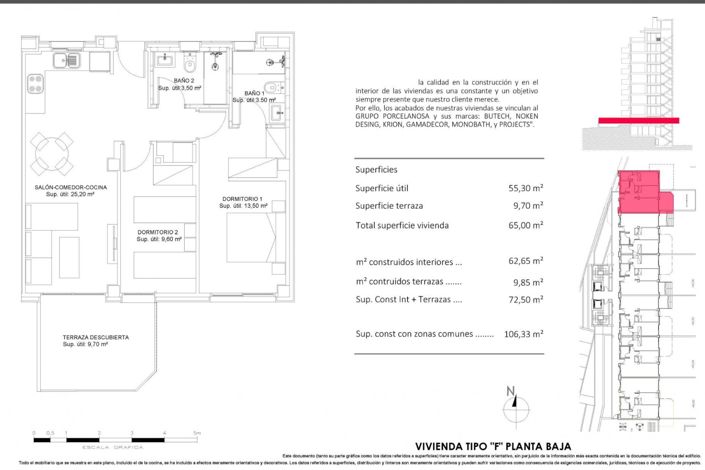 Image No.17-2 Bed Apartment for sale