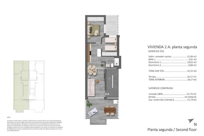 Image No.26-Penthouse de 2 chambres à vendre à Pilar de la Horadada
