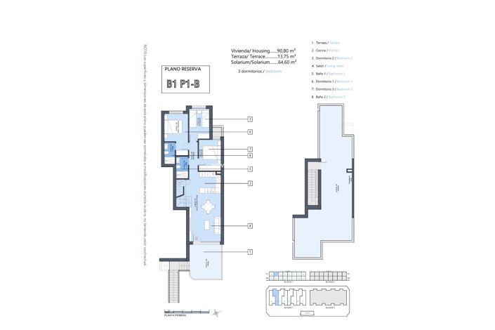 Image No.24-3 Bed Apartment for sale
