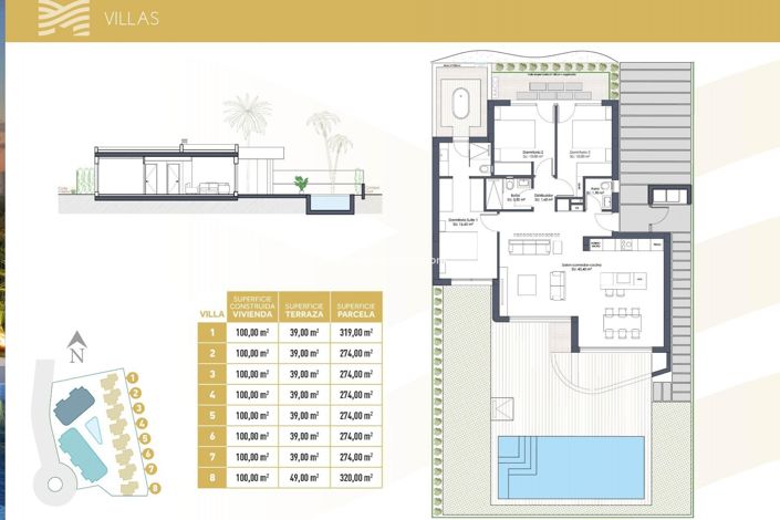 Image No.20-3 Bed Villa for sale