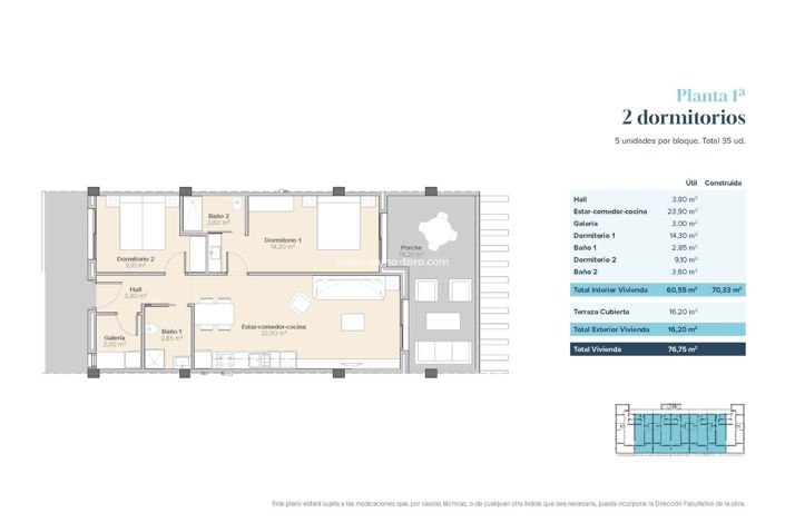 Image No.11-2 Bed Apartment for sale
