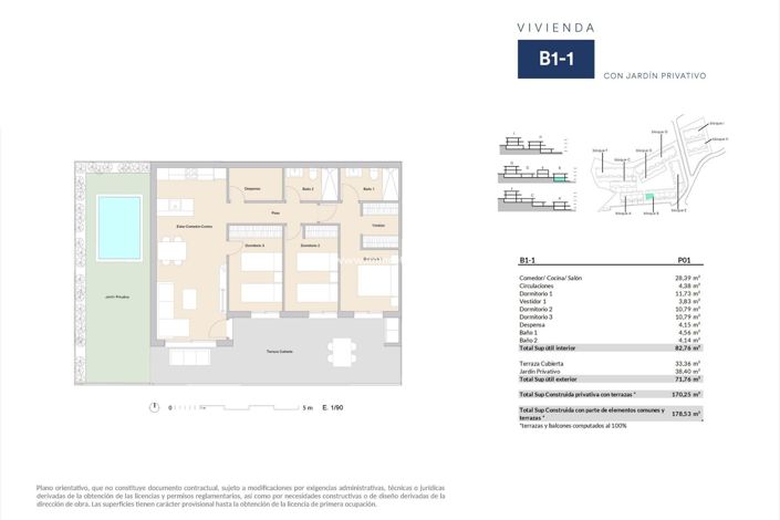 Image No.19-3 Bed Apartment for sale