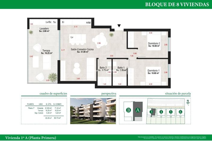 Image No.8-2 Bed Apartment for sale