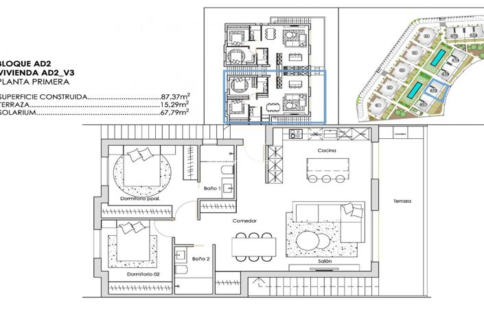 Image No.17-2 Bed Apartment for sale