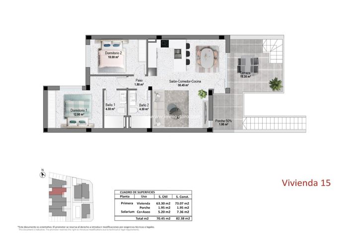 Image No.5-2 Bed Apartment for sale