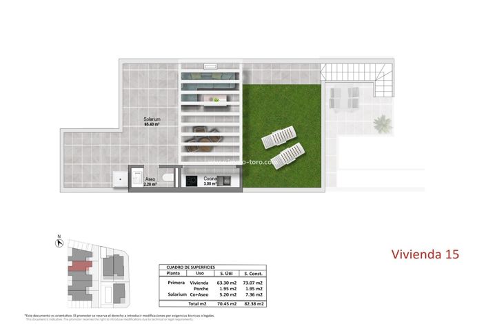 Image No.6-2 Bed Apartment for sale